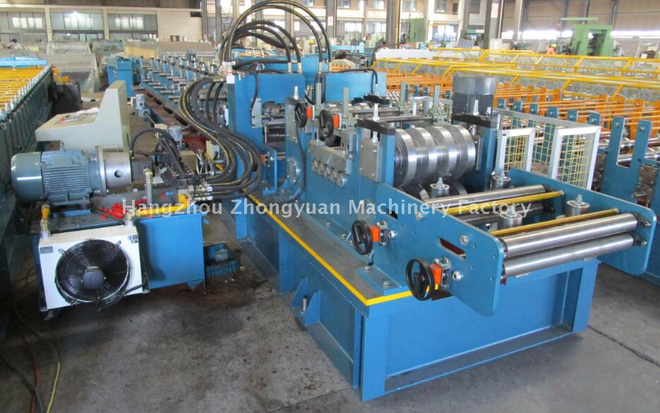 European Standard 15 Years Lifetime Automatic CZ Purlin Roll Forming Machine with ISO Quality System