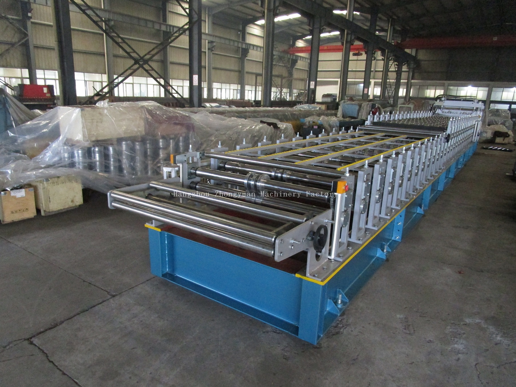 Zhongyuan Step Tile and Metra Double Layer Machine with ISO Quality System