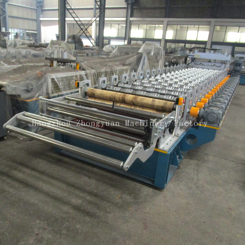 Fast Speed Step Tile Roll Forming Forming Machine 